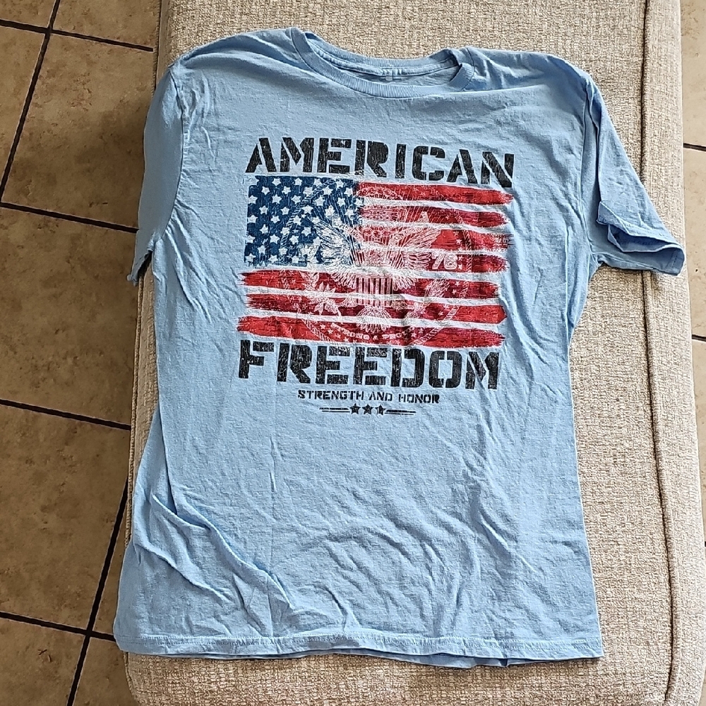 Blue American Freedom T-Shirt